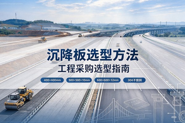 武陵沉降板选择方法